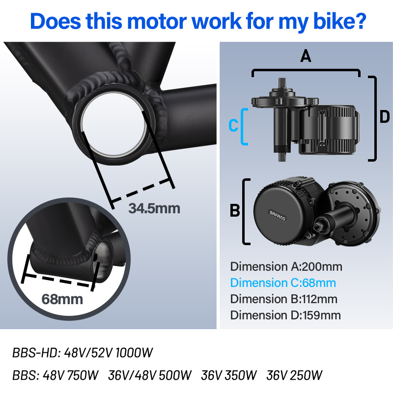 BAFANG BBSHD BBS01 BBS02B BBS0 - Bafang Bbshd 1000W Conversion Kit 리뷰 및 가격